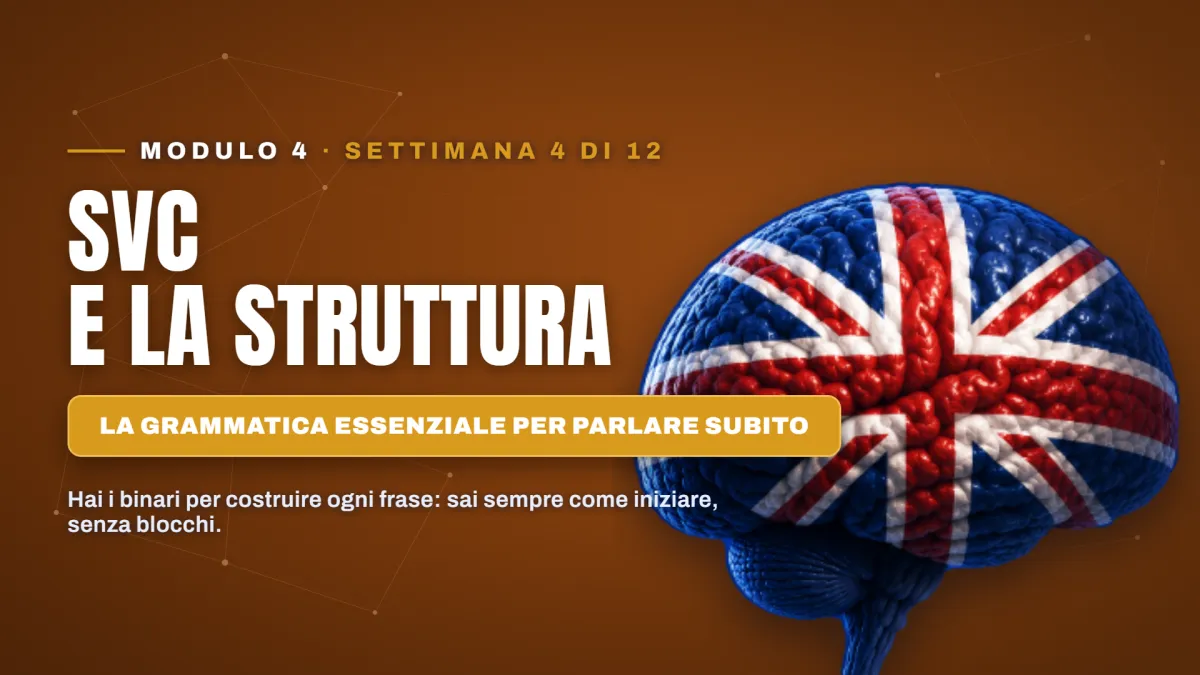 Modulo 4 — SVC e la struttura